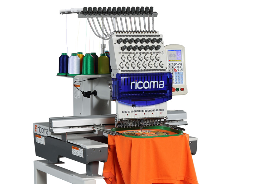 Ricoma PT Serie - 4 Zoll LCD Panel Einkopf Stickmaschinen