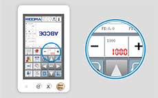 Max. speed 1000 SPM